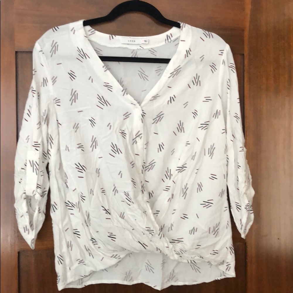 Lush 3/4 sleeve blouse